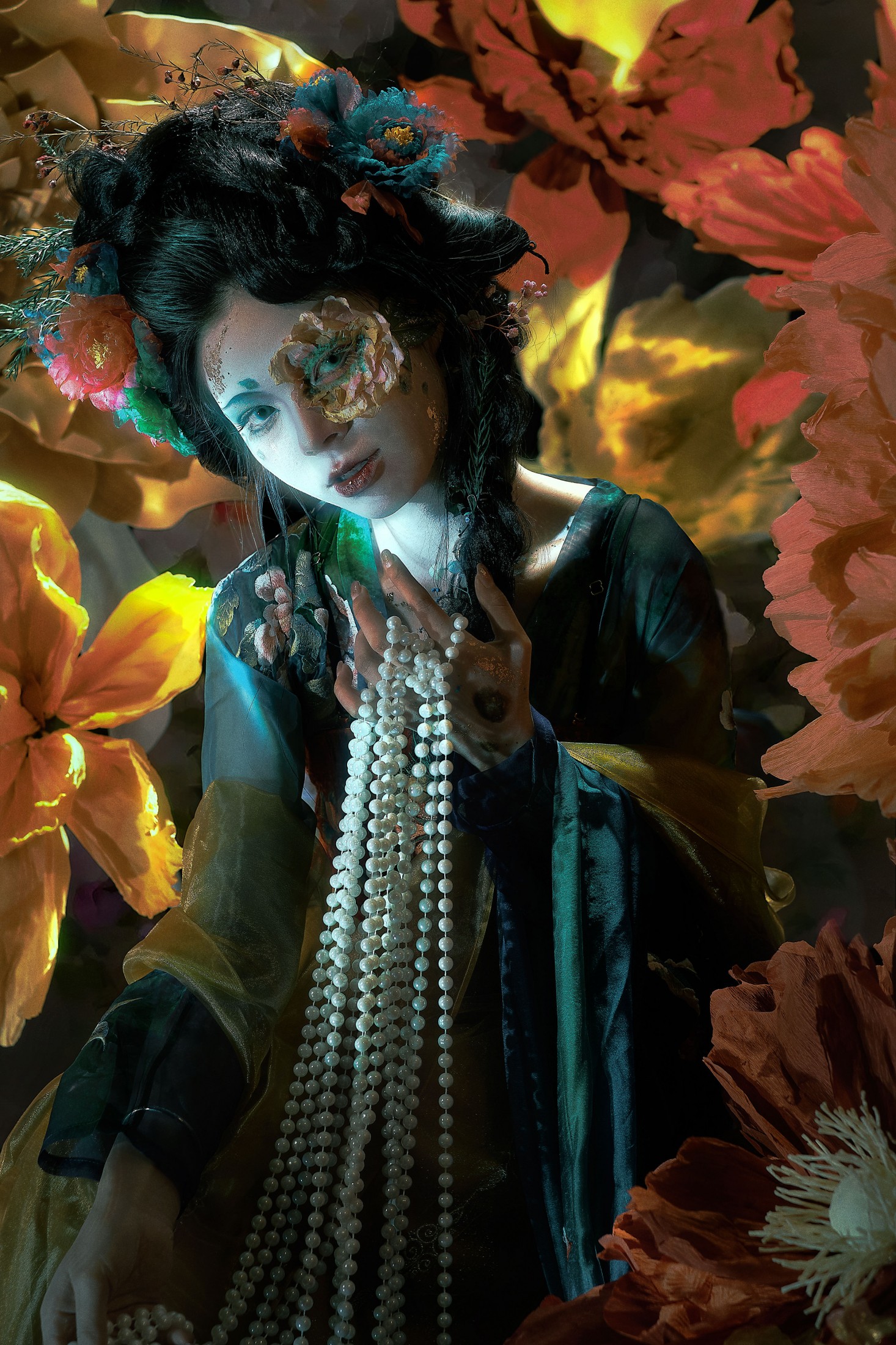 蓝曦 – 《腐烂的牡丹花》[9P]