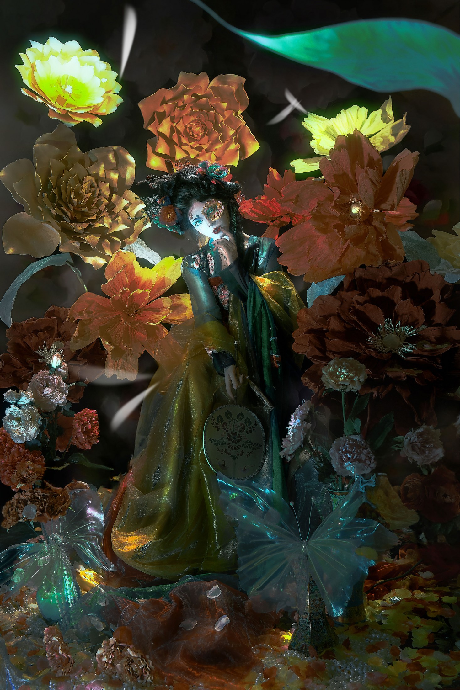 蓝曦 – 《腐烂的牡丹花》[9P]